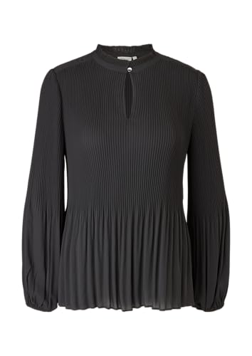 s.Oliver BLACK LABEL Damen 150.10.108.10.100.2103265 Bluse, Schwarz...