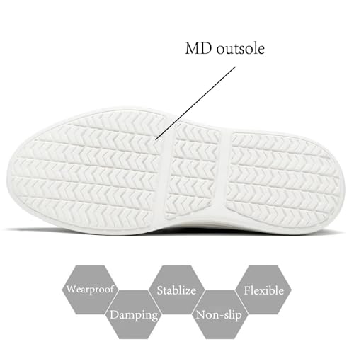 Image of Men's Fashion Dress Sneakers Casual Walking Shoes Mesh Classic Leisure Business Oxfords Comfortable Breathable Lightweight Tennis