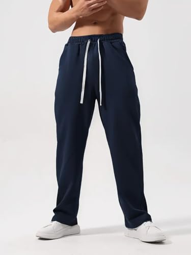 Image of The Modern Soul Cotton Blend Loose Fit Trackpant for Men | Lower for Man