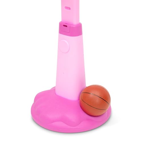 Minnie Mouse Plastic Basketball Set by Delta Children – Includes Basketball Hoop, 1 Basketball and Ball Pump - image 9