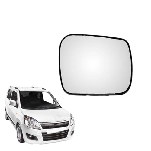 Image of Kylo WagonR (2011-2018) Driver Side (Right Side) Car Side Mirror Glass /Tukdi /Sub Mirror Plate
