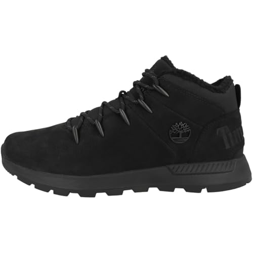 Timberland Adult Sprint Trekker Warmlined Mid Black, black, 9.5 UK