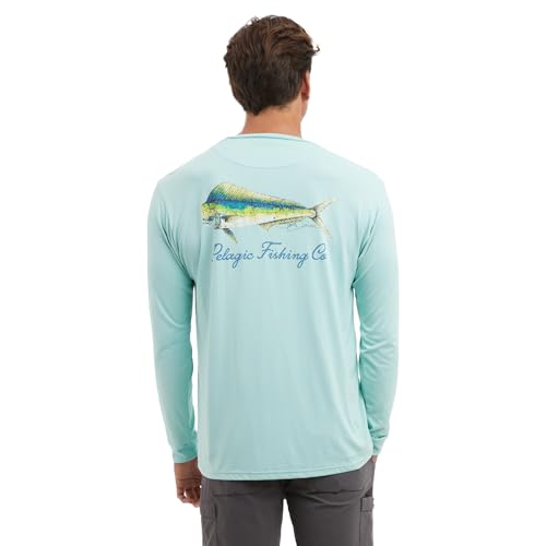 PELAGIC Apparel Men's Aquatek Goione Mahi Fishing Shirt2