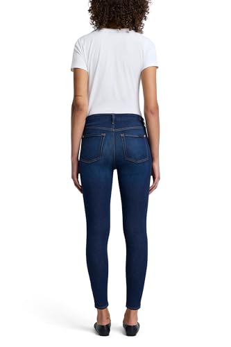 7 For All Mankind Women's High Rise Skinny Fit Ankle Jeans4
