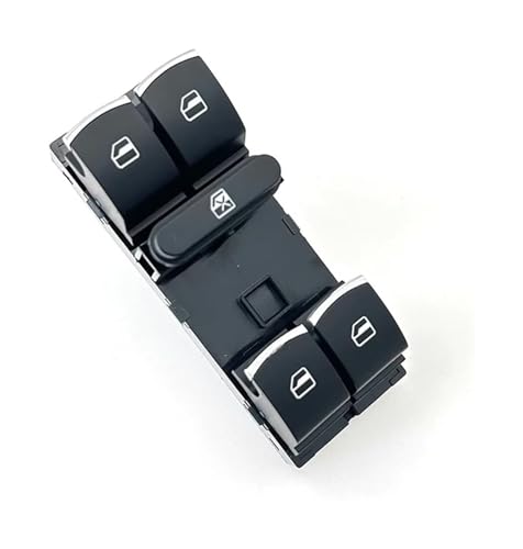 Interruptor de elevalunas para Seat Leon MK2 con referencia OE 5K0959855 de control maestro 6