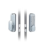 Codelocks 0155 SG - Cerradura Digital con Teclado mecánico y Placa Trasera de Doble función