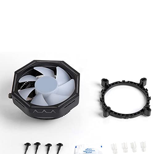 xllLU Universele Computer CPU Koeler Radiator LED Warmtespoelbak AMD-AM3 AM2 Intel Silent 3Pin PC CPU Koelkoeler… - Image 4