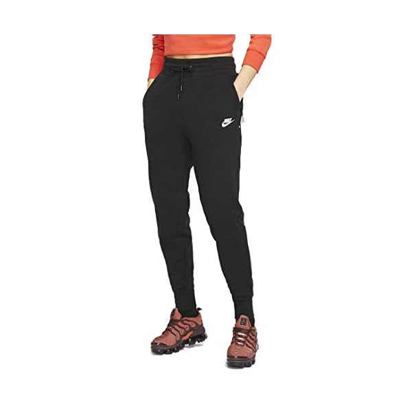 Nike Sportswear Tech Fleece Women's Pants Black/White BV3472-010 (Size: L)