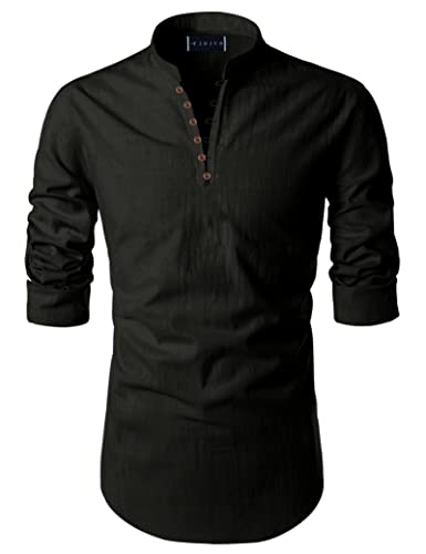 Image of Zombom Men's Solid Regular Fit Shirt
