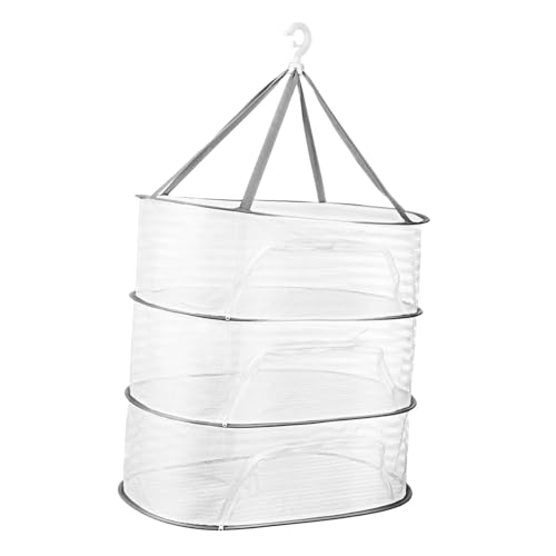 Rack de séchage anti-chute avec fermeture pour petits articles et accessoires