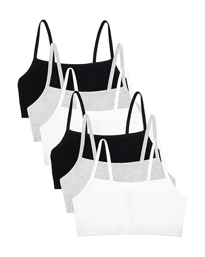 Image of Fruit of the Loom Women's Spaghetti Strap Cotton Pullover Sports Bra Value Pack