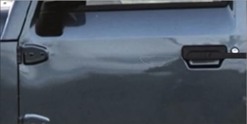 Image of BFRC 3D Gel Finish Car Door Transparent Handle Cup Scratch Guard Sticker Universal for Specific Brand (Pack of 3) (MRDRVAR) (NEW Thar Mahindra)