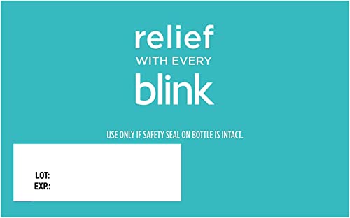Blink Tears Lubricating Eye Drops Mild-Moderate Dry Eye 25 Each #TOP7
