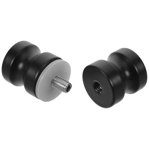BELLIFFY Asidero para Baño de Acero Inoxidable Negro Pomo Doble Cara para Puertas Correderas de Vidrio Barra de Seguridad Antideslizante para Personas Mayores y Soporte de Agarre Ducha