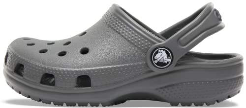 Crocs Unisex Kids Classic Clog T Clog, Slate Grey, 9 UK Child