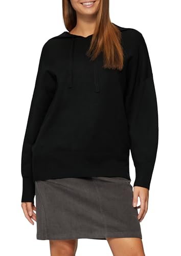Pull à capuche s.Oliver 2158035 taille 38 pour femme en molleton noir 9999