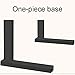 Universal tv Wall Mount Mount, Table Top with Left and Right Adjustment, Double Arm Hook Design, Fits 42-80inch Low Profile TVs, All Accessories Included