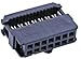 TE CONNECTIVITY / AMP 1658622-2 WIRE-BOARD CONNECTOR RECEPTACLE 14POS, 2.54MM (5 pieces)