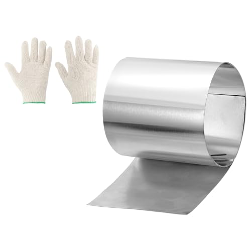 uxcell �A���~�t���b�V���O���[�� 3.9�C���` x 3.3�t�B�[�g ���[�t�t���b�V���O���^���X�g���b�v�V�[�g���[�� ����0.3mm ��ܕt�� �Ƃ̏C���⑋�̃h�A�̃V�[�����O�p