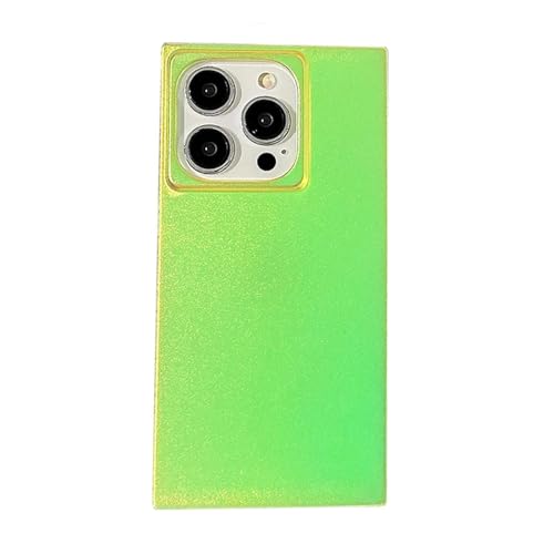 Coque iPhone 13 Pro couleur verte accessoire mode urbain style épuré 6,1 pouces