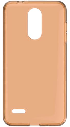 COMSOON Funda de TPU transparente compatible con K8 (naranja)