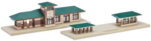 Kato USA Model Train Products North American Suburban Station kit