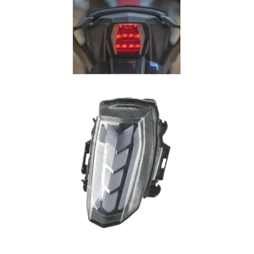 Luz trasera de motocicleta YZF-R15M V4.0 con señales de giro y freno LED de alta visibilidad 4