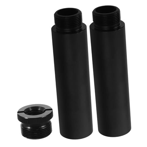 CAXUSD マイクスタンド延長チューブ 多用途 マイクエクステンダー 取り付け簡単 デスクスタンドやアームスタンドに対応 1set