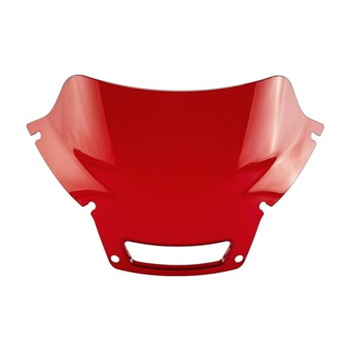 Pare-brise moto rouge pour Harley Low Rider ST 2022-2025 bulle déflecteur de visière