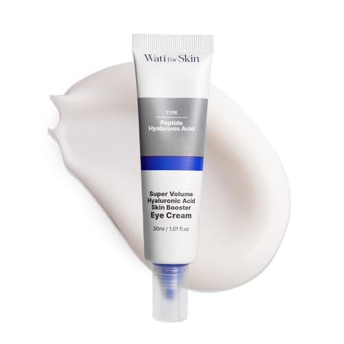 Wati For Skin Super Volume Hyaluronic Acid Skin Booster Eye Cream – Deep Hydration & Plumping for...