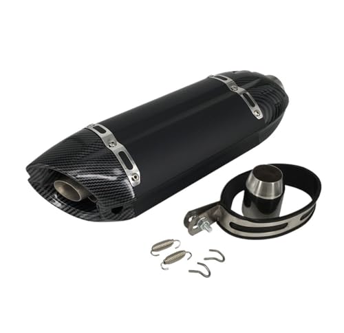 Silencieux d'échappement moto 51mm noir brillant pour R6 R1 Z800