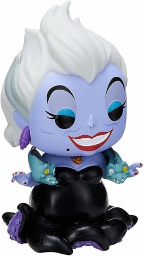 Disney Princess: The Little Mermaid - Ursula with Eels Funko Pop! Vinyl Figure (Bundled with Compatible Box Protector Case), Multicolor, 3.75 inches