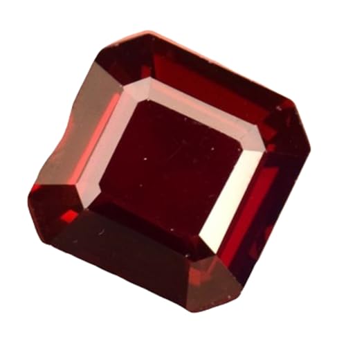 Pierre grenat naturel facetté 11,48mm de prestige pour haute joaillerie