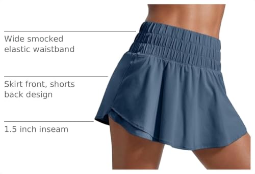 Image of CRZ YOGA Ruffle Skirt Overlay Athletic Shorts