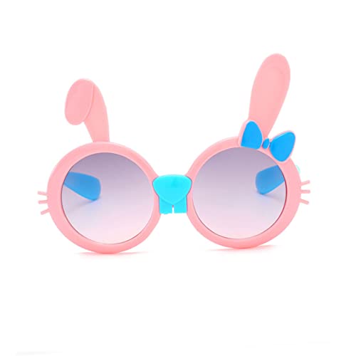 WOFASHPURET 3pcs Kids Sunglasses Rabbit Design Bowknot Bunny Glasses Fashion-forward Craftsmanship