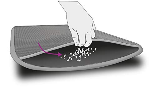 Flamingo CAT LITTER MAT MATZ BLACK 61x41x1,3CM - Image 3
