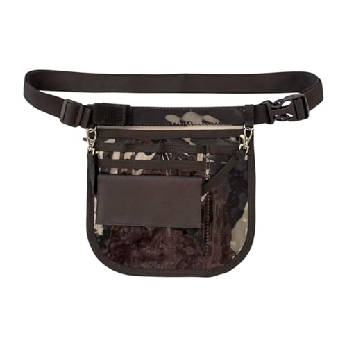 APLVFFZH Riñonera de Enfermera para Mujer para el Cuidado de Mascotas con Bolsa de Lactancia con Soporte para Cinta, Negro