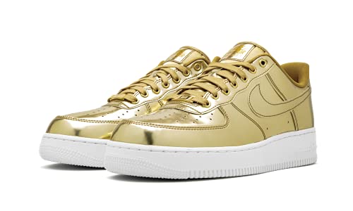 Image of Nike Womens W Air Force 1 SP CQ6566 700 Metallic Gold - Size 12.5W