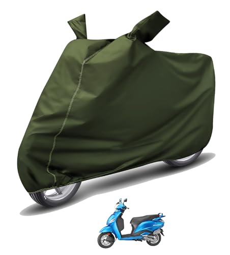 Image of Auto Hub Waterproof Scooty Cover Compatible with Hero Maestro Dustproof, UV Protection Two Wheeler Scooty Maestro Cover - Green