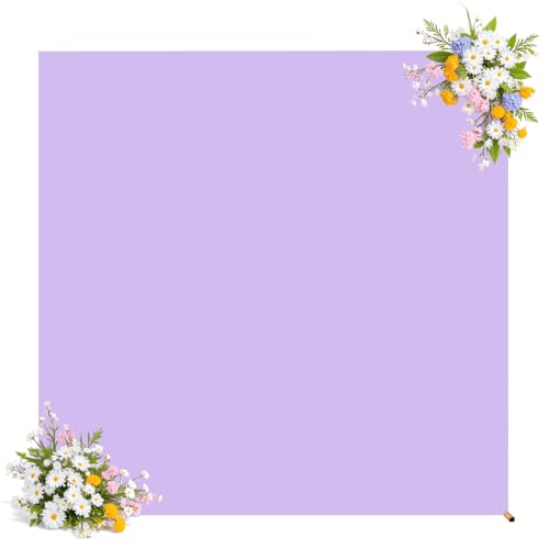 Cubierta Lavanda para Arco Cuadrado 6.6FT x 6.6FT miniatura 6