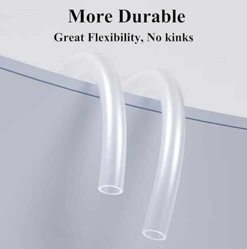 Craftsboys 4 * 6mm (8M) Air Tube Soft Air Pump Hose, No Kinks Air Tube for Fish Tank Pond (8 Meter), Clear - Image 3