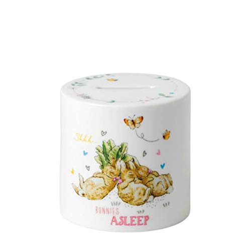 Black Friday Clearance Wedgwood Money Box Pink, 7.6cm