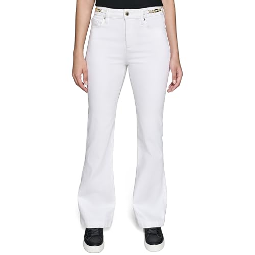 KARL LAGERFELD Women's Wide Leg Fashion Denim2