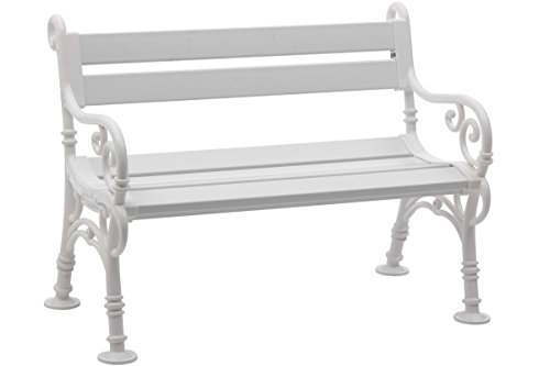 Blome Landhausbank weiss Linderhof 2-Sitzer