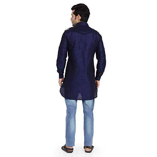 Kurta Pathani de seda india para lucir elegante en bodas y eventos 6