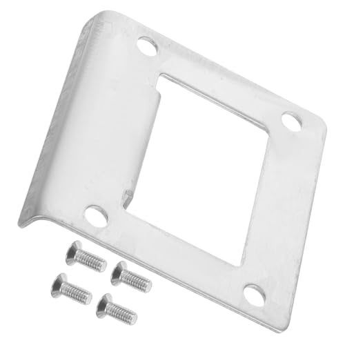 DIYEAH Golpe De Seguridad Para Puerta De Kit De Refuerzo De Puerta Orificio Para Cerraduras De Madera