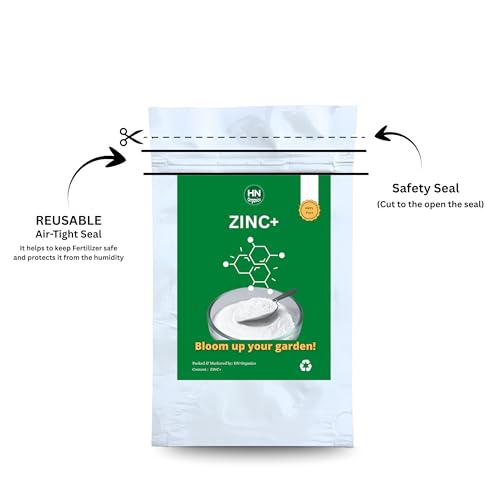 Image of Plant Food Collection| Plant Fertilizer | Compost | Manure For Garden | Home | Office Plants (Zinc+ | 100gm)