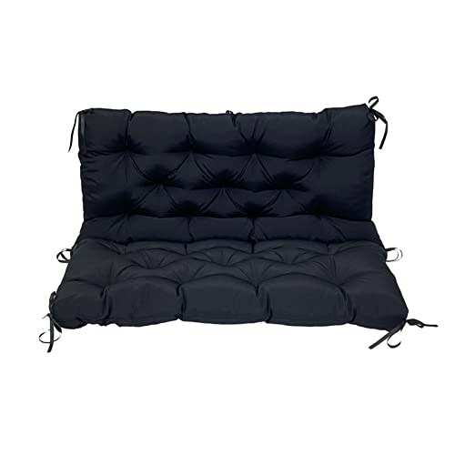 Coussin de balancelle étanche 10 cm d'épaisseur avec attaches pour s'asseoir confortablement