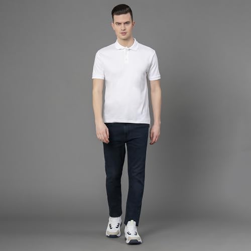 Image of Red Tape Denim Jeans for Men in Medium Blue| Denim Jeans