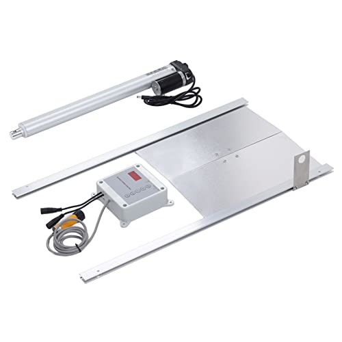 Automatische Tür für Hühnerstall, Geflügelstalltür mit Timer und Lichtsteuerung, Ferngesteuerte Tür für Geflügelzucht(EU… – Bild 4